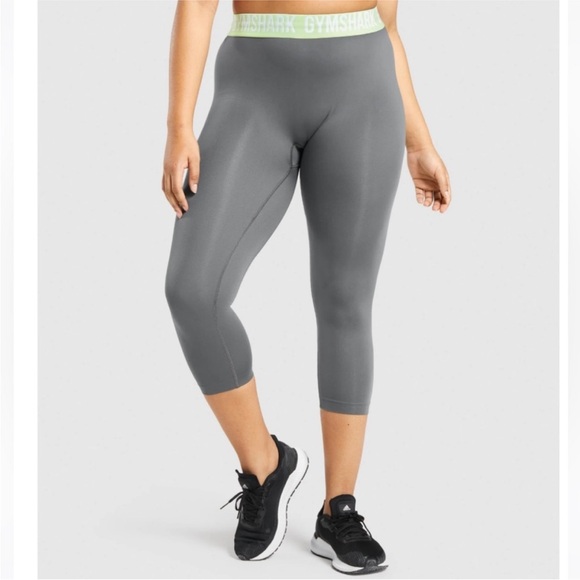 Gymshark Fit Seamless Cropped Leggings - Picture 1 of 6